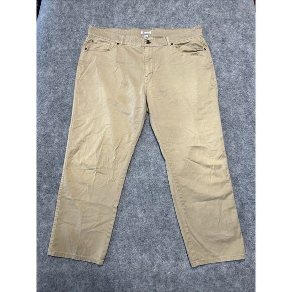 Peter Miller Men's Straight Jeans Size 40 Tan Brown Denim - Picture 1 of 10